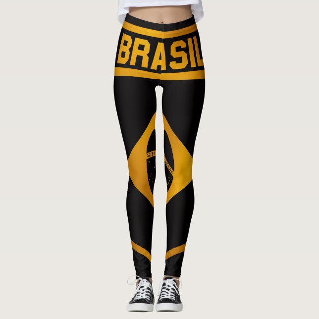 Leggings Brasil Emblem (Anverso)