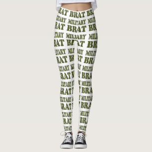 LEGGINGS BRAT MILITAR