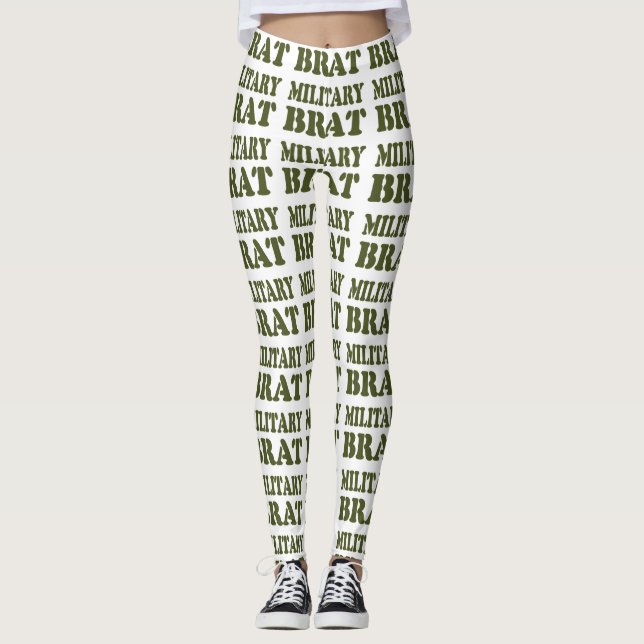 LEGGINGS BRAT MILITAR (Anverso)