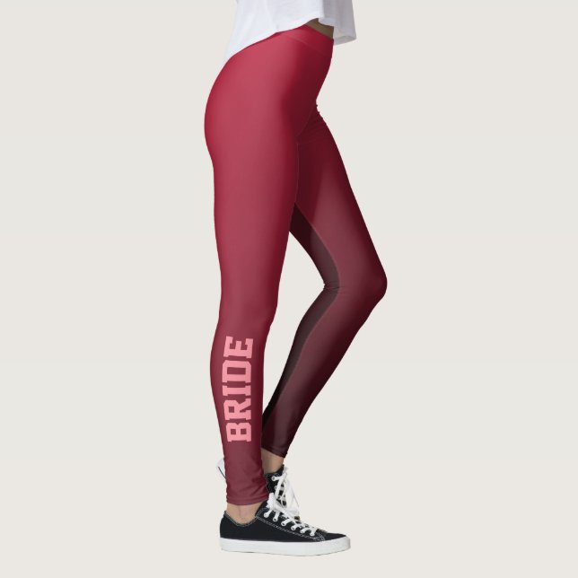 Leggings Bride Ombre Burgundy (Derecha)