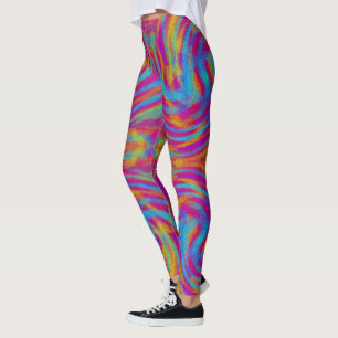 Leggings Bright Swirls