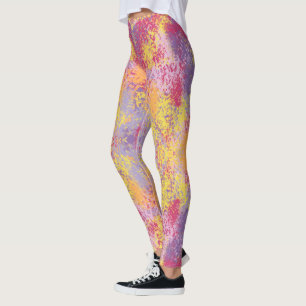 Leggings Brillante Abstract Splash Art