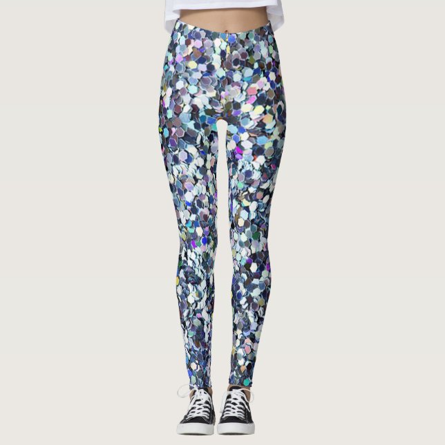 Leggings Brillante Colorido Femenino Mono (Anverso)