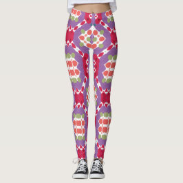 Leggings Brillante Resumen Colorido