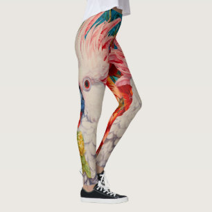 Leggings Brillantes gargantas de Cockatoo - Bonito