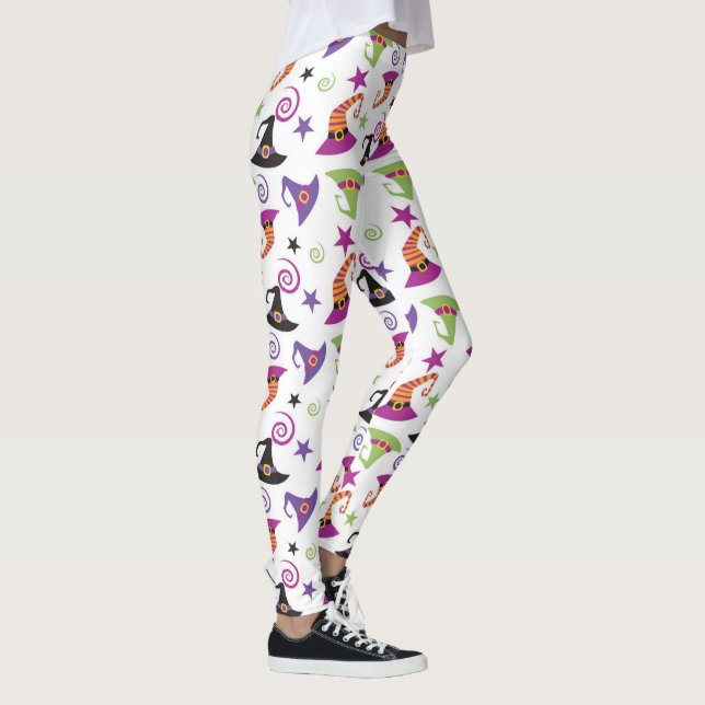 Leggings Brillantes Gorras de Halloween de colores (Derecha)