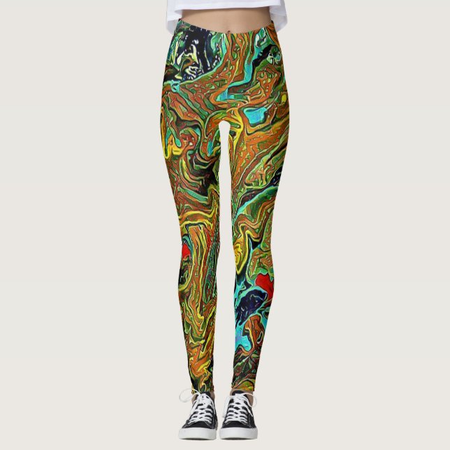Leggings Brillantes Piernas (Anverso)