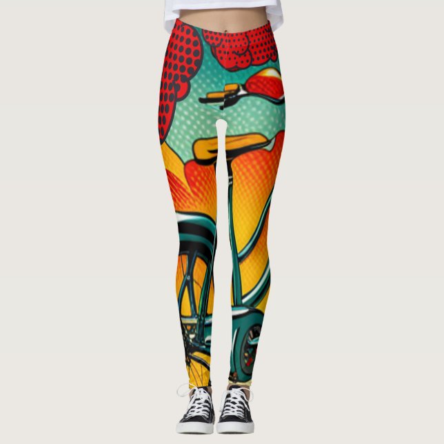 Leggings Brilliance de la bicicleta (Anverso)