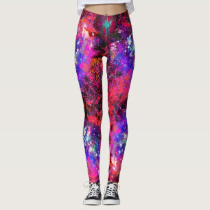 Leggings Brilliance Star Field en todas las piernas de impr
