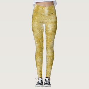 Leggings Brillo dorado glamuroso