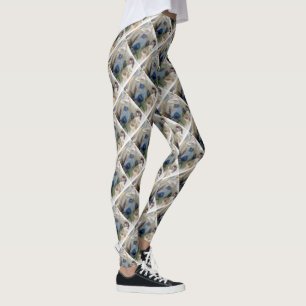 Leggings Brindle Pit Bull con una foto de Shirley Taylor