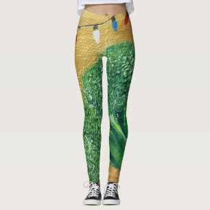 Leggings Bróculi festivo