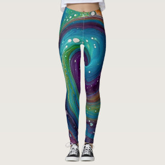 LEGGINGS "BROMAS VIBRANTES: UN DISEÑO DE DIP CAUTIVADOR