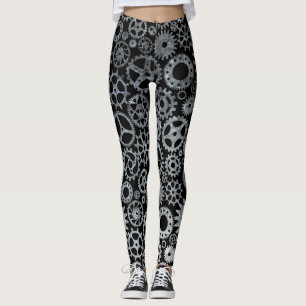 Leggings Bronce de zinc plateado Steampunk
