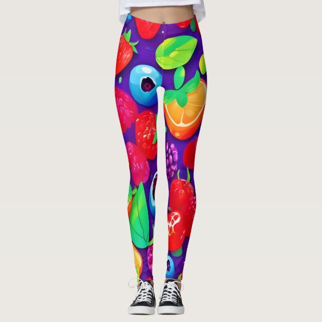 Leggings Brote de cítricos y bayas (Anverso)