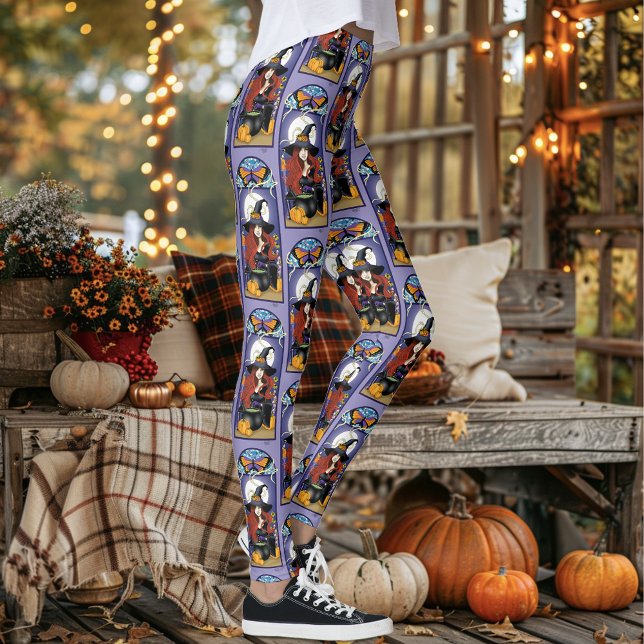 Leggings Bruja Art Nouveau (Subido por el creador)