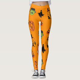 Leggings Bruja espeluznante de Halloween, Casa embrujada, L
