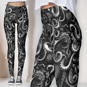 Leggings Bruja Gótica del Mar Kraken Curiosidad Naturalis