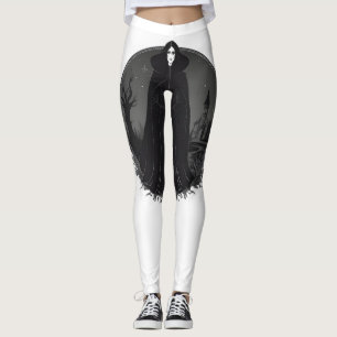 Leggings Bruja gótica salem a medianoche