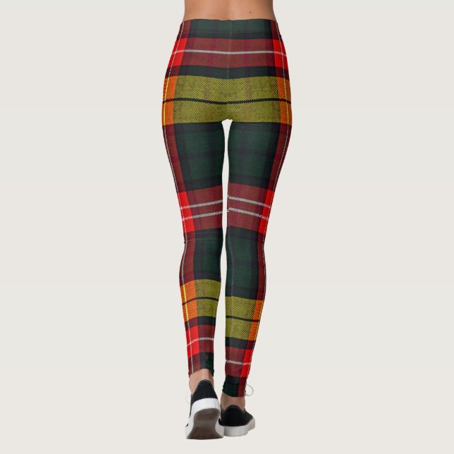 Leggings Buchanan Tartán moderno (Reverso)