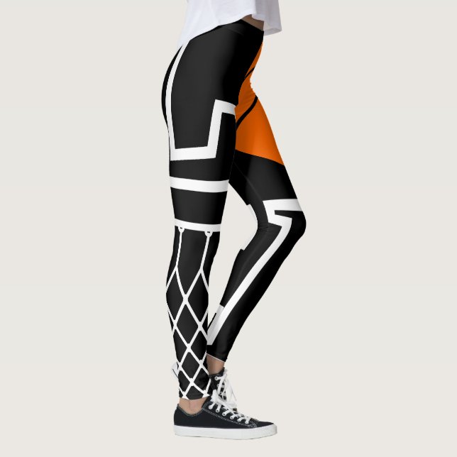 Leggings Bucles de baloncesto, regalo del jugador de balonc (Derecha)