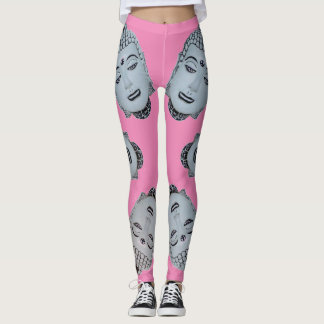 Leggings Buda rosado caliente