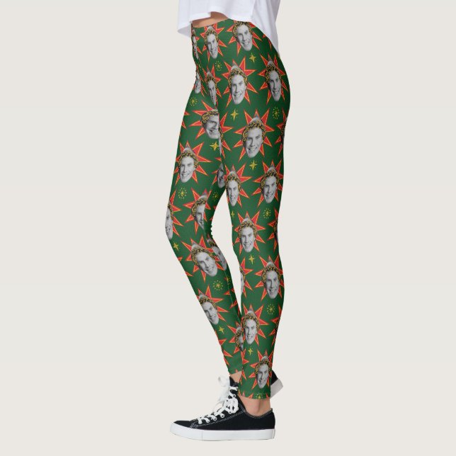 Leggings Buddy the Elf Emotions Pattern (Izquierda)