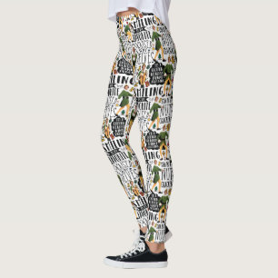 Leggings Buddy the Elf Quote Pattern