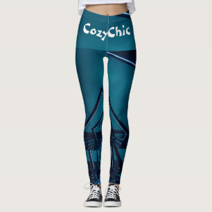 Leggings Buenas Noches Brillo Moderno De Las Leguas De Noch