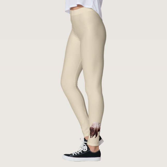 Leggings Búfalo beige único (Izquierda)