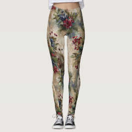 Leggings Búho Floral Encantador