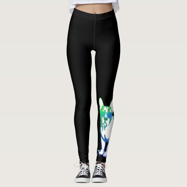 Leggings Bulldog francés (Anverso)