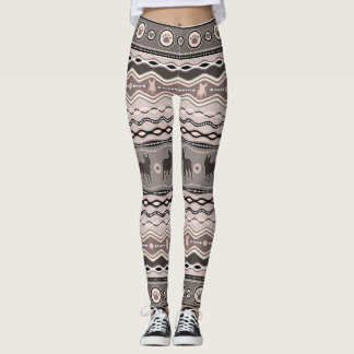 Leggings Bulldog francés - modelo decorativo en pasteles