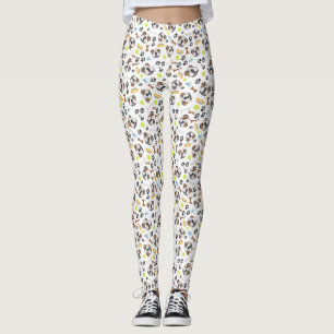 Leggings Bulldog sonriente del inglés del perro