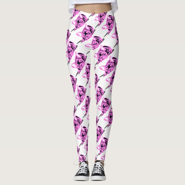 Leggings Bulldogs franceses (Anverso)