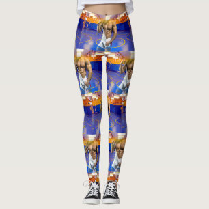 Leggings bulto muscular de hombre de SlipperyJoe's abdomina
