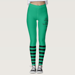 Leggings Bumble Bee green