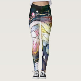 Leggings Burbujas abstractas