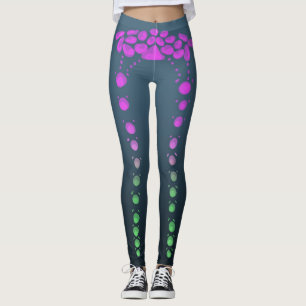 Leggings burbujas acuáticas