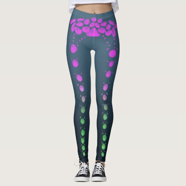 Leggings burbujas acuáticas (Anverso)