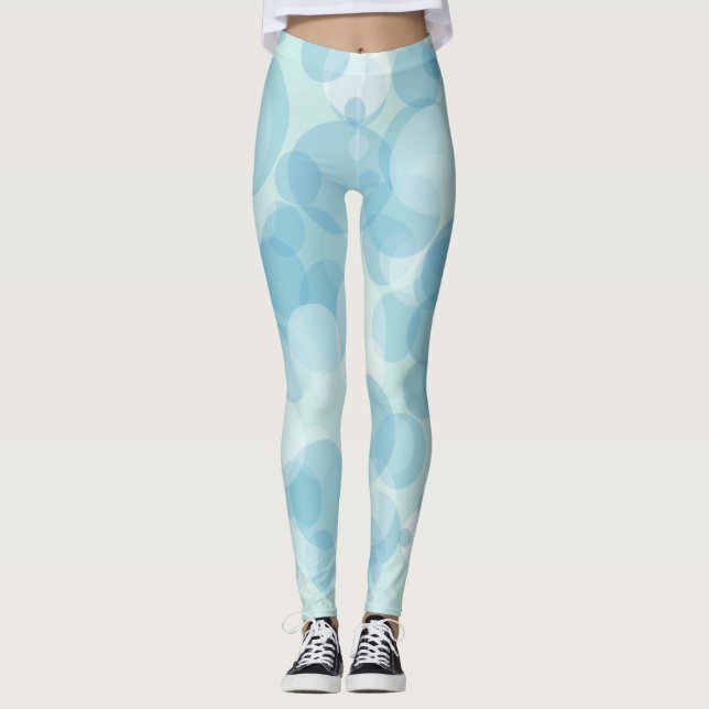 Leggings Burbujas azules (Anverso)