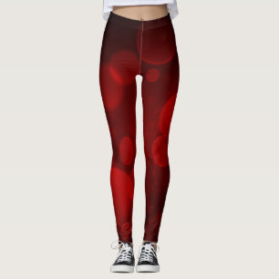 Leggings Burbujas carmesís