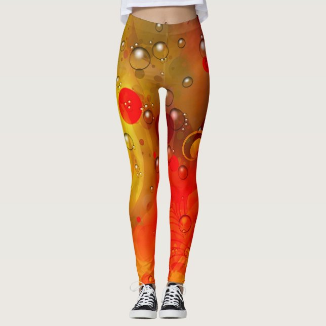 Leggings Burbujas de artistas (Anverso)