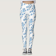 Leggings - Burbujas en Azul