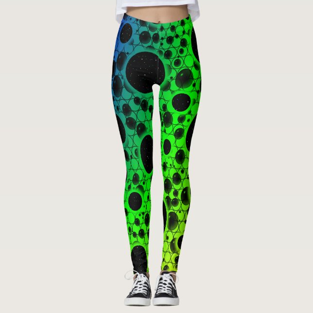 Leggings Burbujas Espaciales - Arcoíris PBGYO (Anverso)