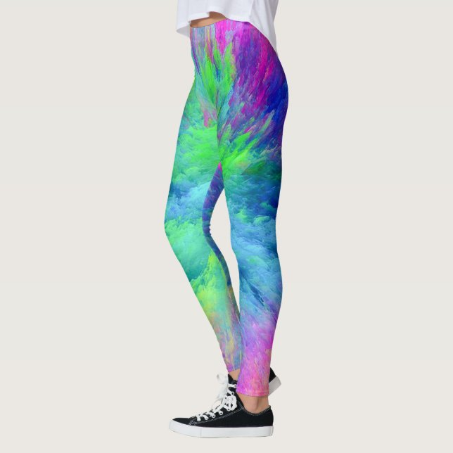 Leggings Burst de color (Izquierda)