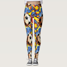 Leggings Burst de fútbol