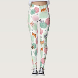 Leggings Buscando animales desde atrás