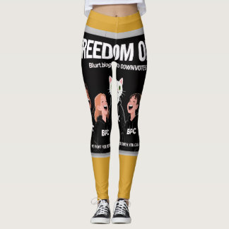 Leggings Buscar libertad en las piernas borrosas