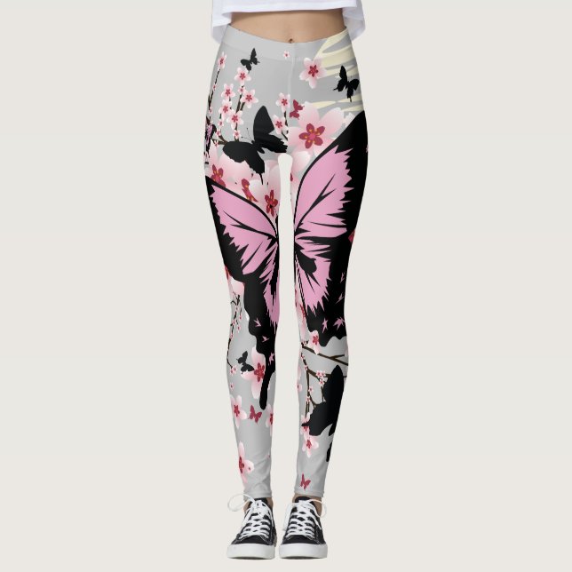 Leggings Butterflies Blossom (Anverso)